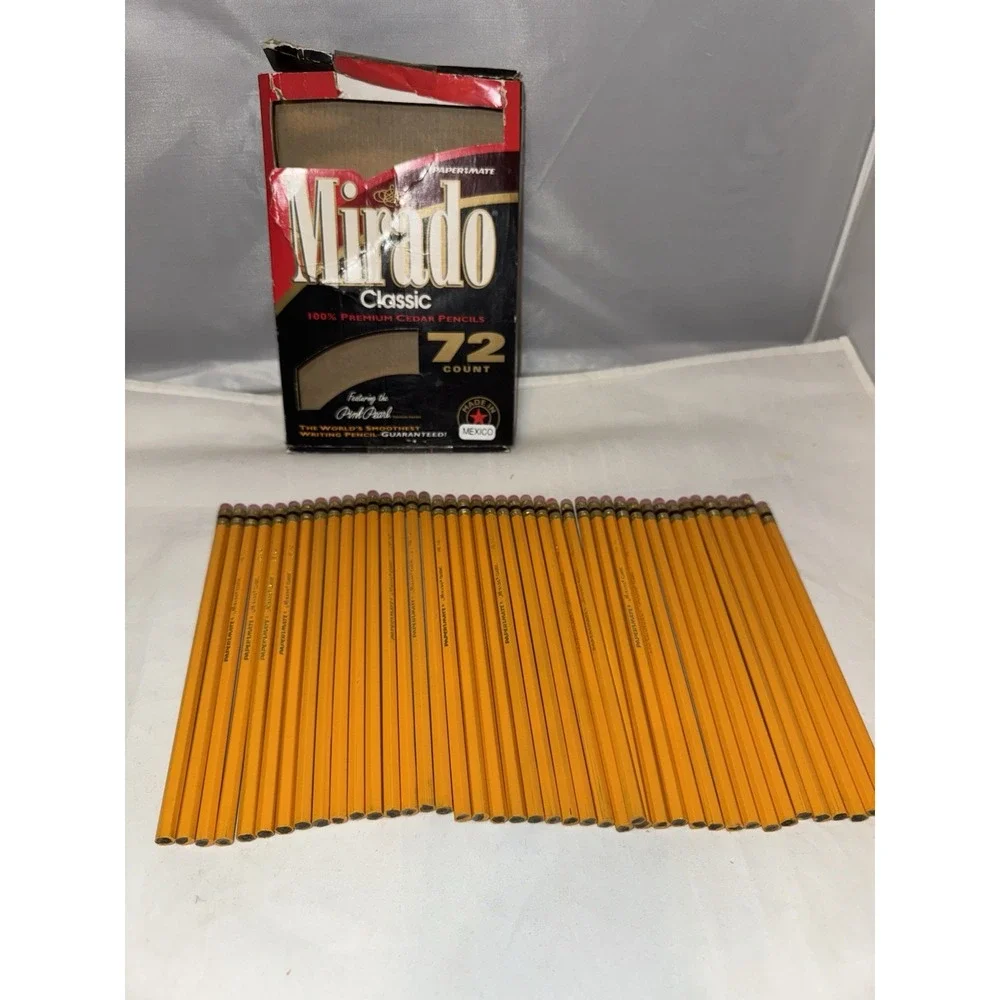Vintage Paper Mate Mirado Classic 100% Premium Cedar Pencils‎ 42 Left